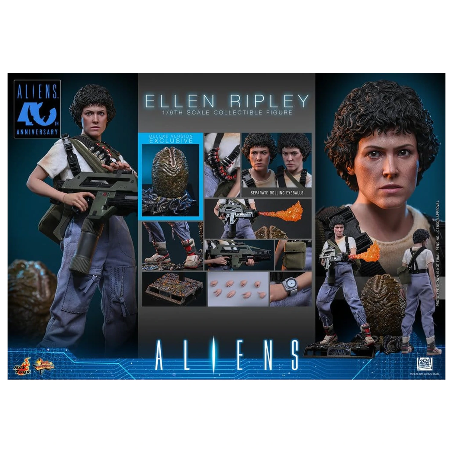 Alien Movie Masterpiece Akční figurka 1/6 Ellen Ripley (Artisan Edition) 30 cm fotografii produktu