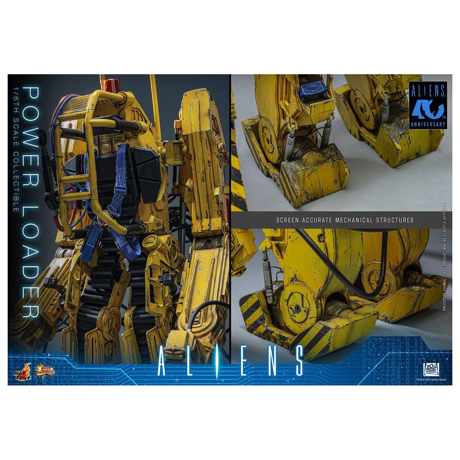 Alien Movie Masterpiece akční figurka 1/6 Power Loader 52 cm fotografii produktu