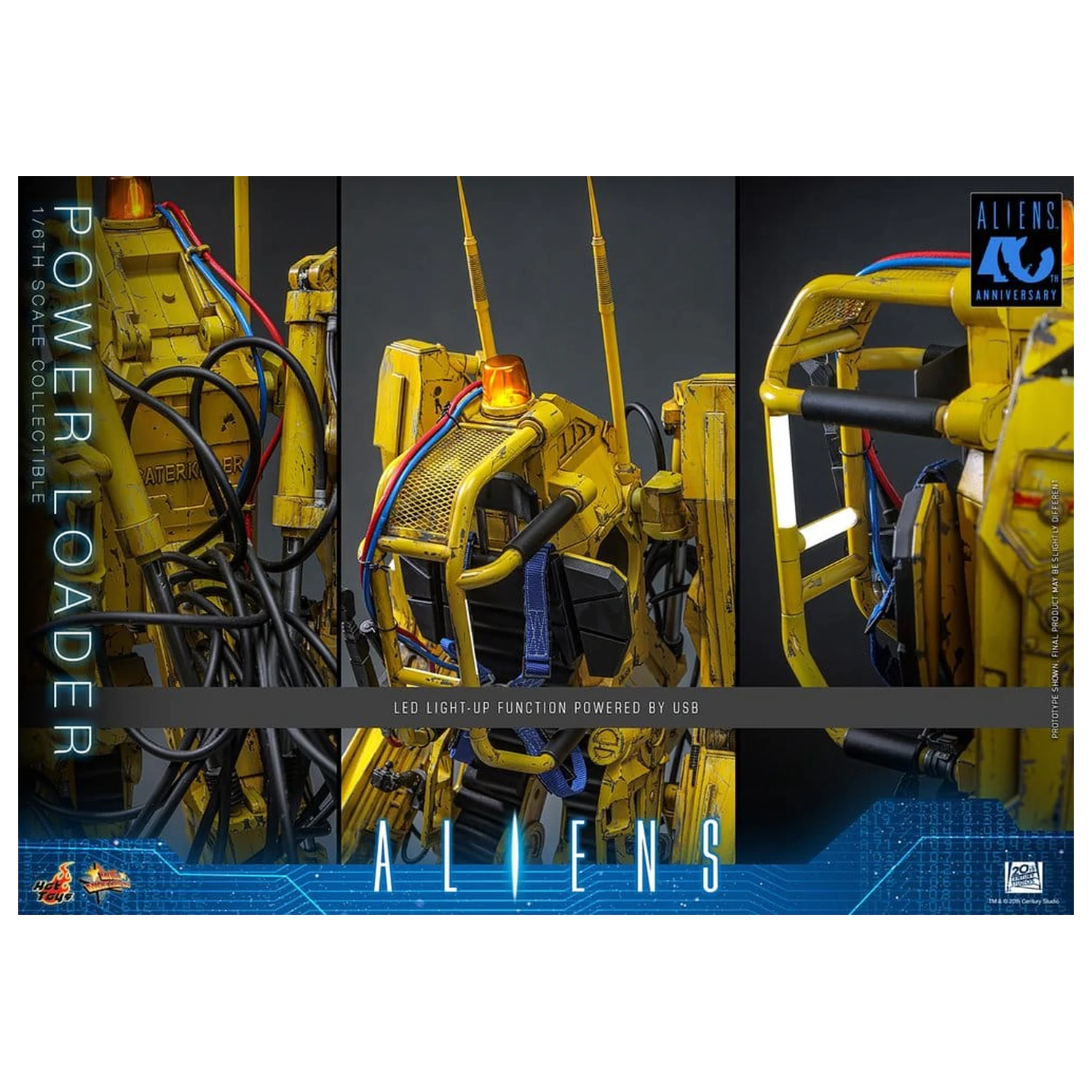 Alien Movie Masterpiece akční figurka 1/6 Power Loader 52 cm fotografii produktu