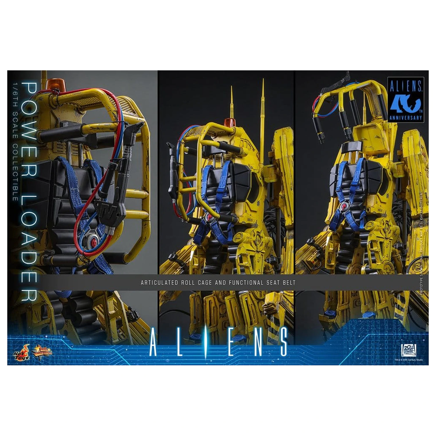 Alien Movie Masterpiece akční figurka 1/6 Power Loader 52 cm fotografii produktu