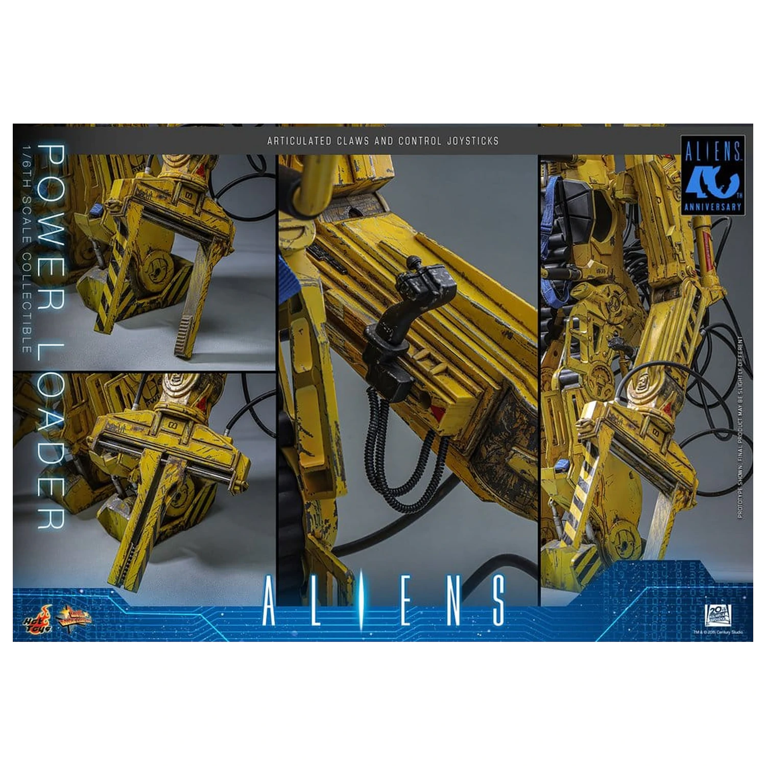 Alien Movie Masterpiece akční figurka 1/6 Power Loader 52 cm fotografii produktu