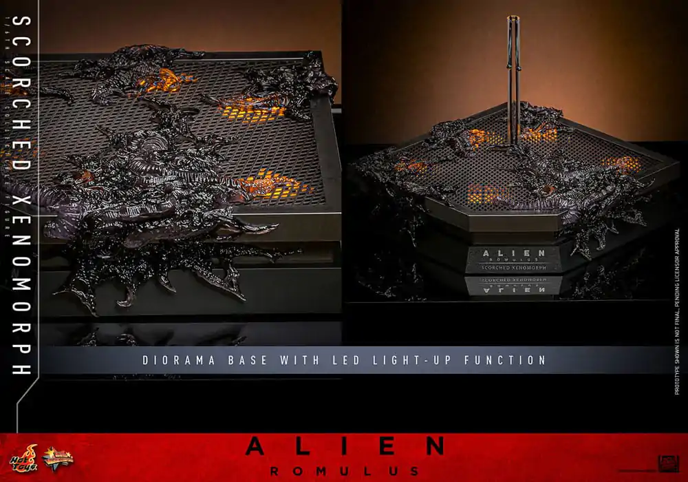 Alien: Romulus Movie Masterpiece akční figurka 1/6 Zuhelnatělý Xenomorf 44 cm fotografii produktu