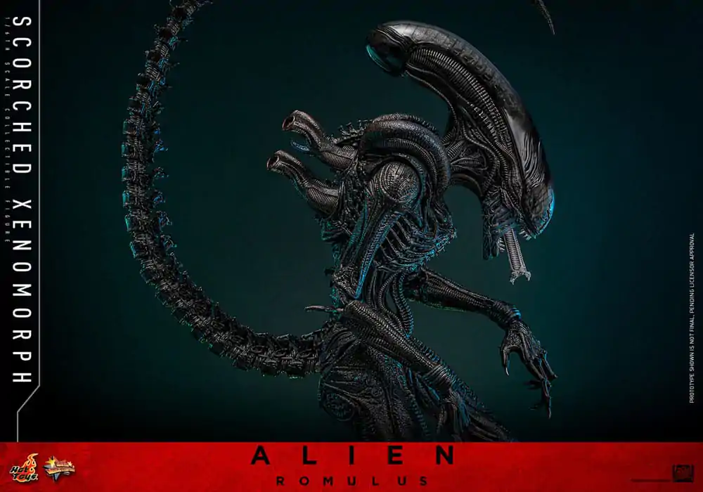 Alien: Romulus Movie Masterpiece akční figurka 1/6 Zuhelnatělý Xenomorf 44 cm fotografii produktu