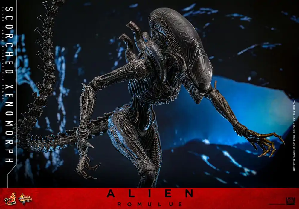 Alien: Romulus Movie Masterpiece akční figurka 1/6 Zuhelnatělý Xenomorf 44 cm fotografii produktu