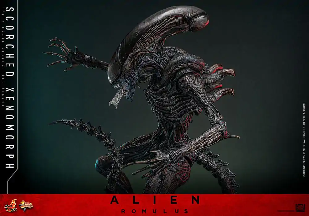 Alien: Romulus Movie Masterpiece akční figurka 1/6 Zuhelnatělý Xenomorf 44 cm fotografii produktu