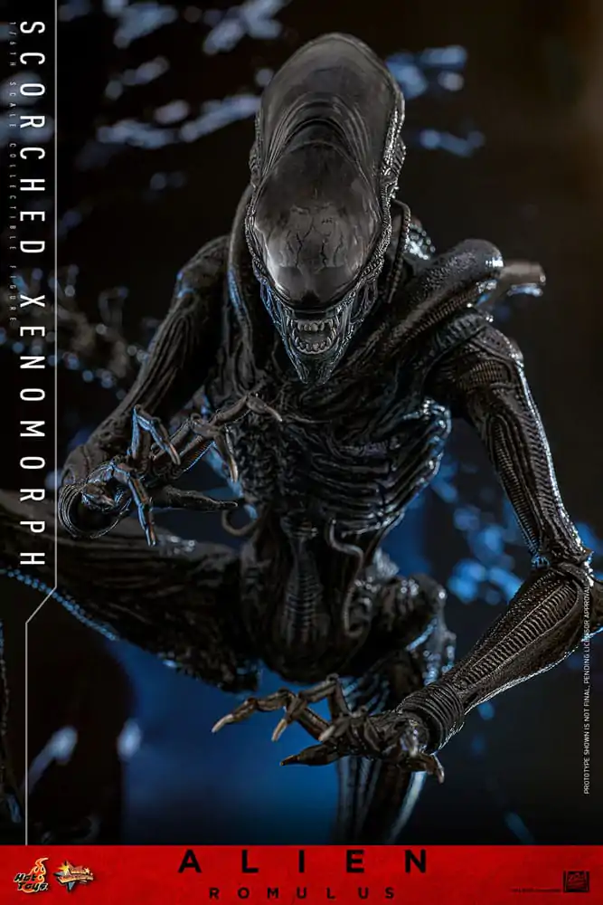 Alien: Romulus Movie Masterpiece akční figurka 1/6 Zuhelnatělý Xenomorf 44 cm fotografii produktu