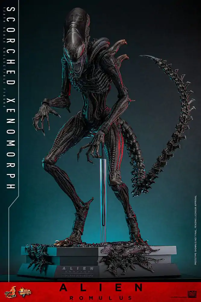 Alien: Romulus Movie Masterpiece akční figurka 1/6 Zuhelnatělý Xenomorf 44 cm fotografii produktu