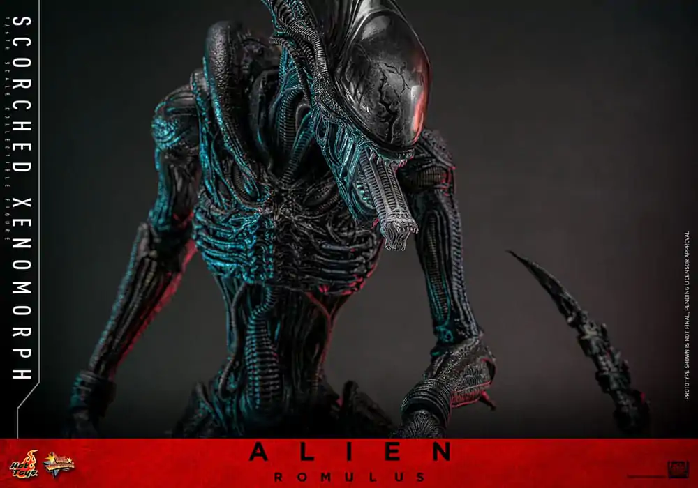 Alien: Romulus Movie Masterpiece akční figurka 1/6 Zuhelnatělý Xenomorf 44 cm fotografii produktu