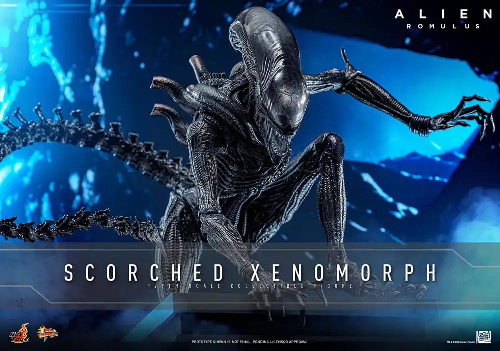 Alien: Romulus Movie Masterpiece akční figurka 1/6 Zuhelnatělý Xenomorf 44 cm fotografii produktu