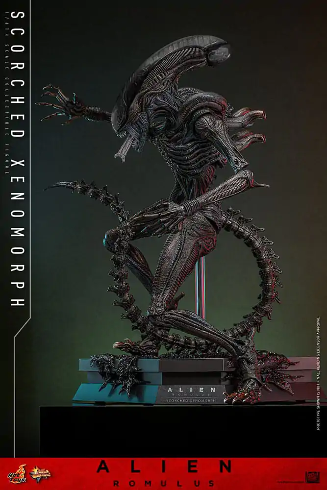 Alien: Romulus Movie Masterpiece akční figurka 1/6 Zuhelnatělý Xenomorf 44 cm fotografii produktu