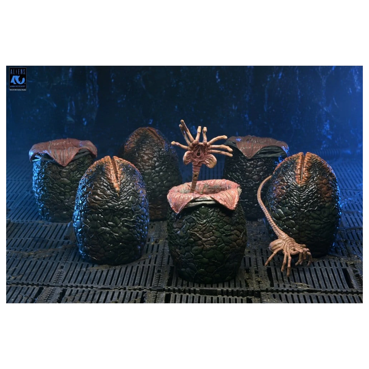 Aliens 6-Pack balíček příslušenství krabice Alien vajec (40th Anniversary) fotografii produktu