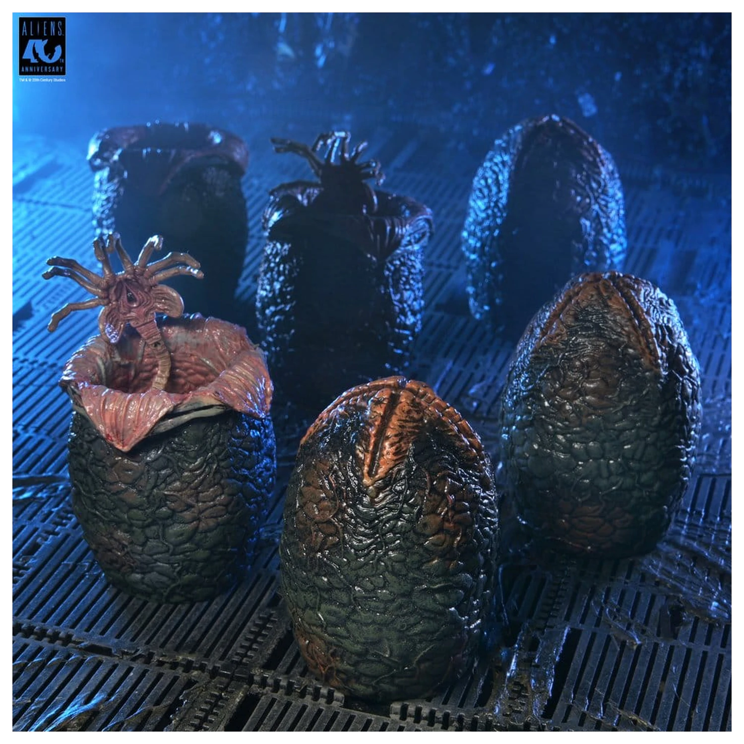 Aliens 6-Pack balíček příslušenství krabice Alien vajec (40th Anniversary) fotografii produktu