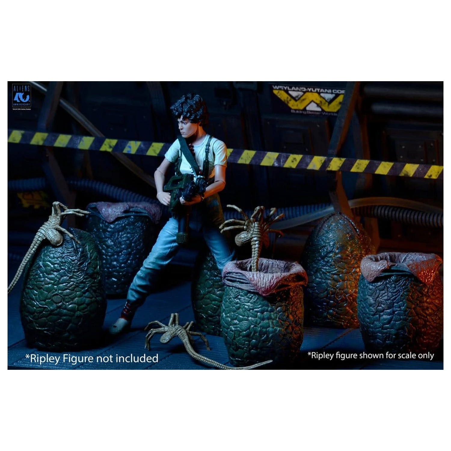 Aliens 6-Pack balíček příslušenství krabice Alien vajec (40th Anniversary) fotografii produktu