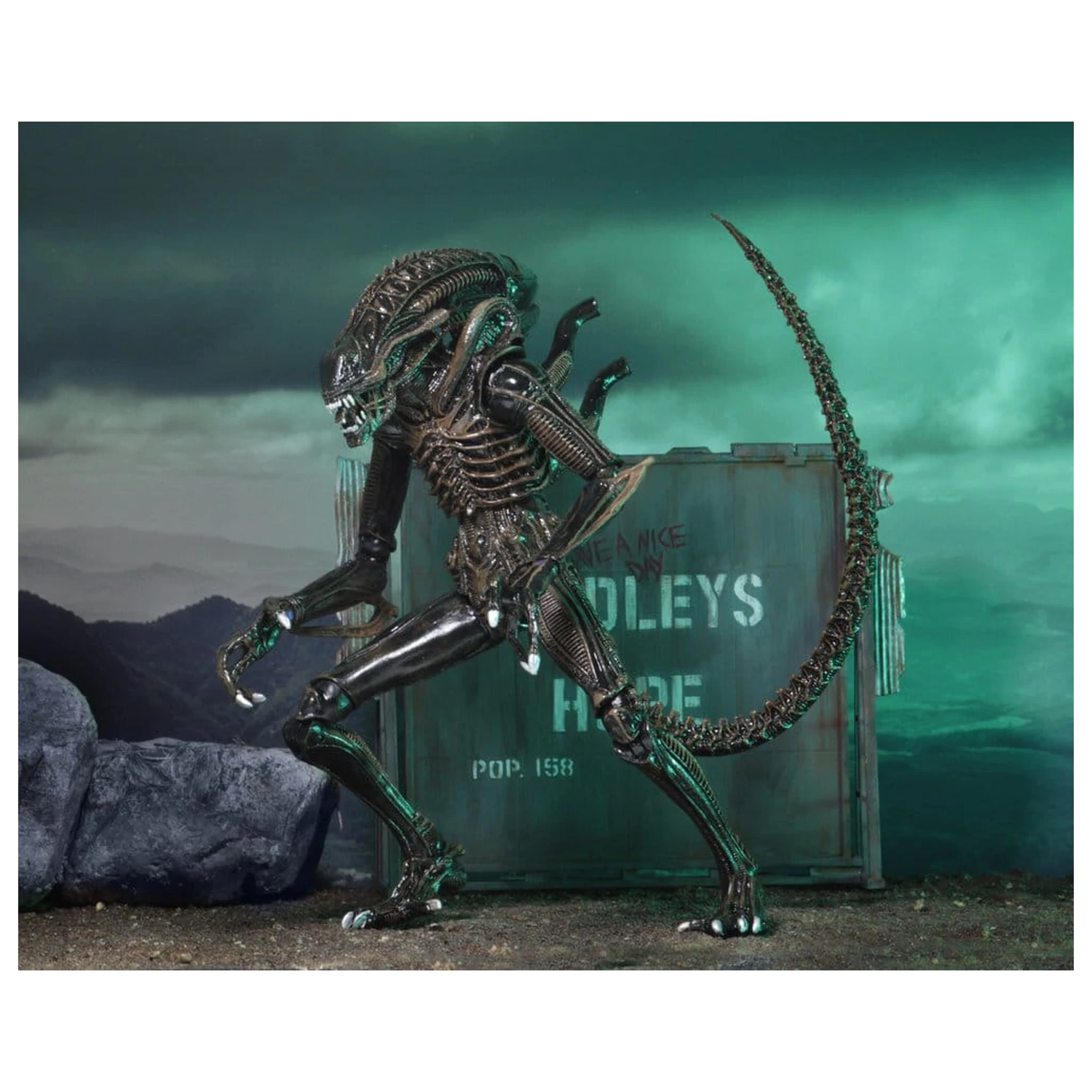 Aliens Ultimate Action Figure Warrior (1986) Hnědá 23 cm fotografii produktu