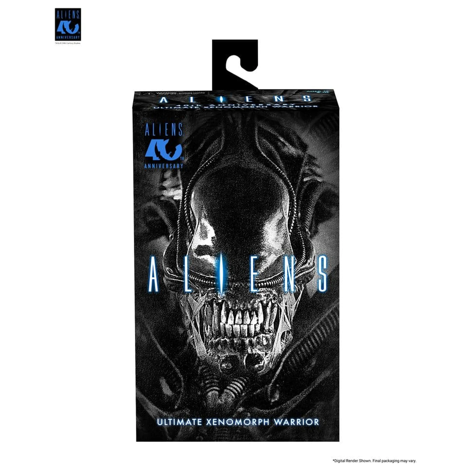 Aliens Ultimate Akční figurka Warrior (1986) Xenomorph Black (40th Anniversary) 23 cm fotografii produktu
