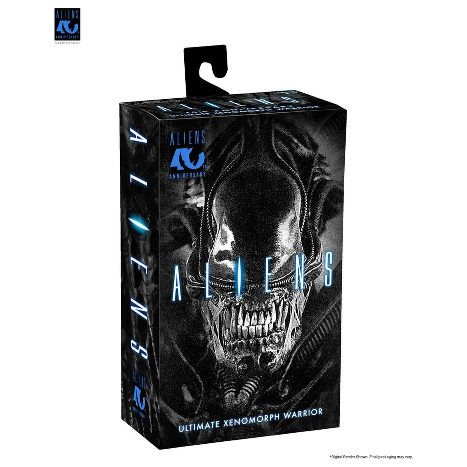 Aliens Ultimate Akční figurka Warrior (1986) Xenomorph Black (40th Anniversary) 23 cm fotografii produktu