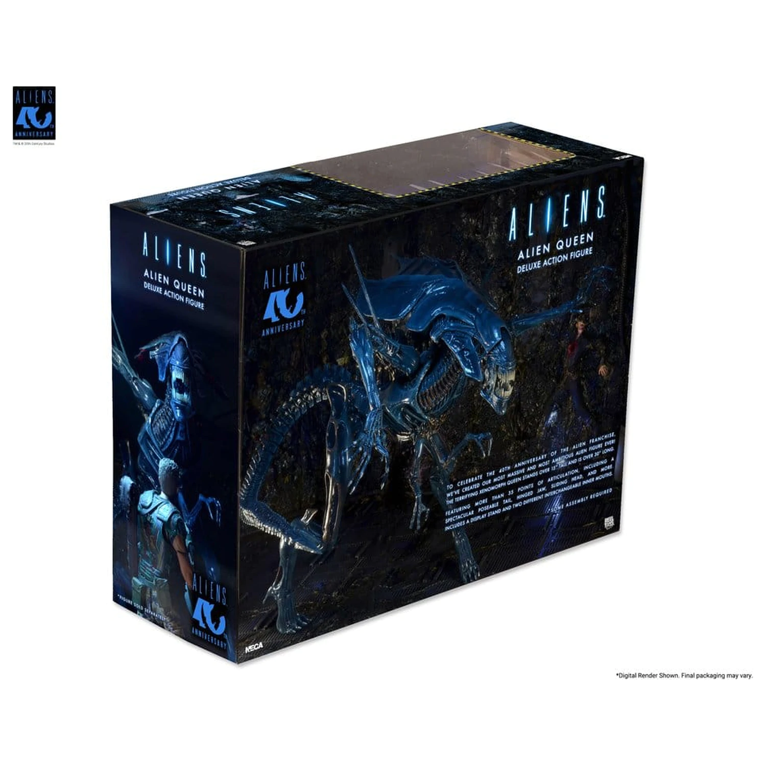Aliens Ultra Deluxe akční figurka Alien Queen (40th Anniversary) 38 cm fotografii produktu