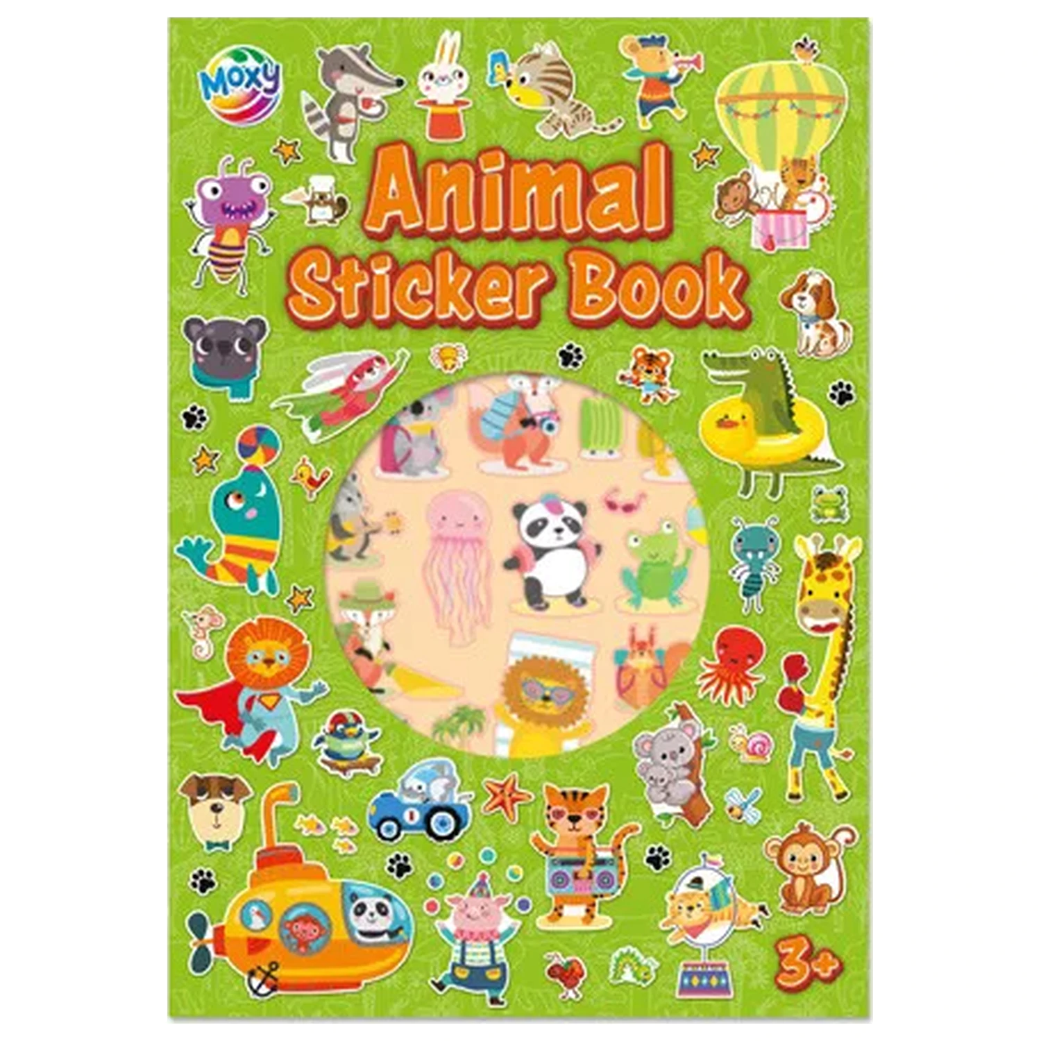 Animal Fun samolepkové album 8 listů fotografii produktu