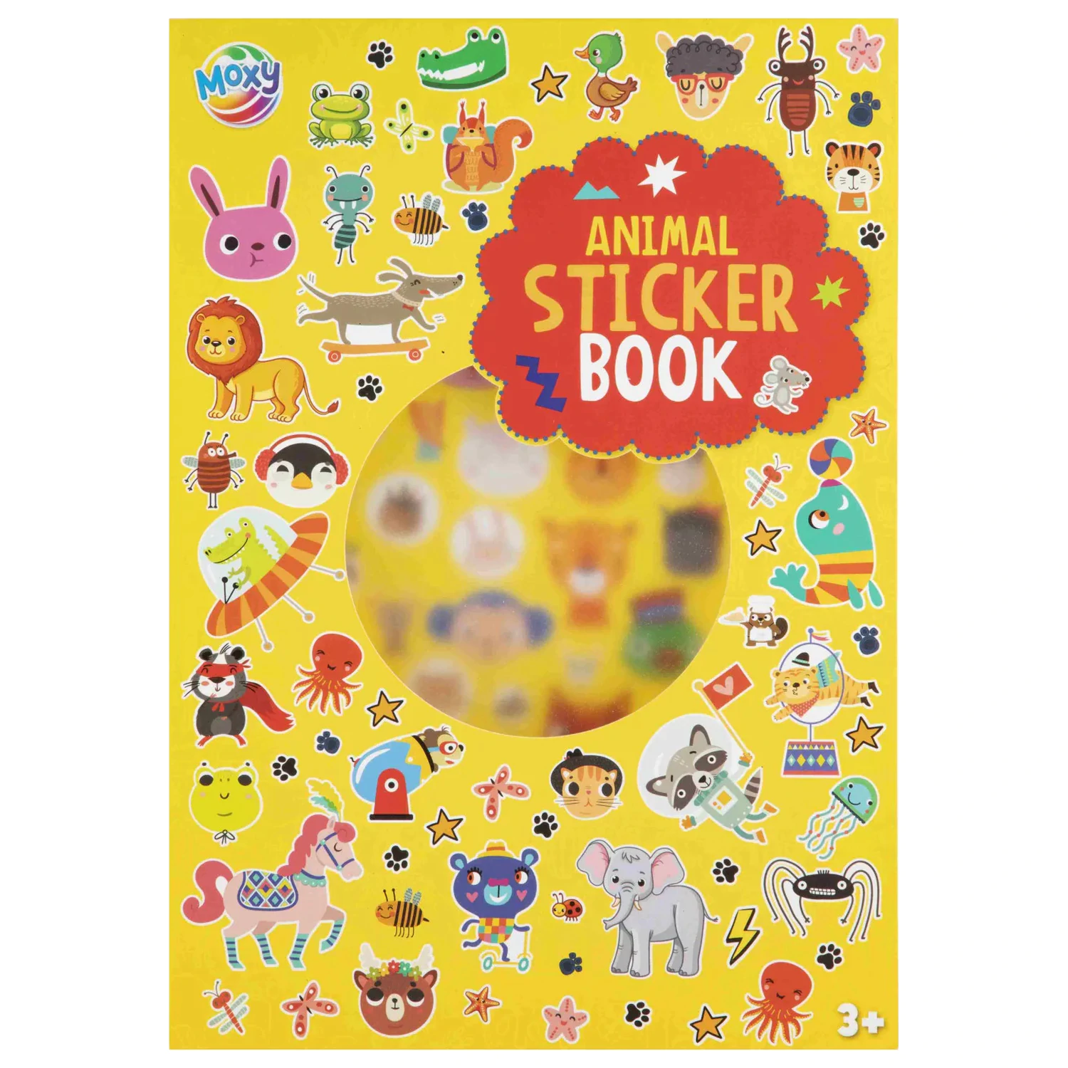 Animal Yellow Sticker balení, 8 listů fotografii produktu