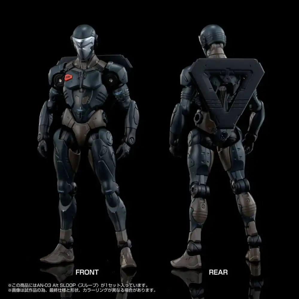 Altered Nano Action Figure AN-03 Alt Sloop 10 cm fotografii produktu