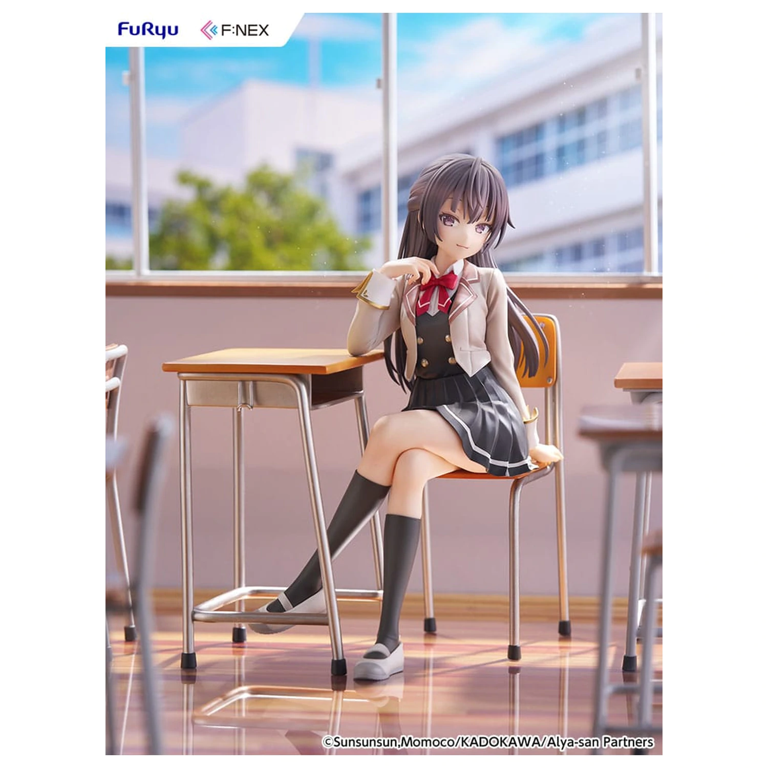 Alya Sometimes Hides Her Feelings in Russian F:Nex PVC socha 1/7 Yuki Suo 18 cm fotografii produktu