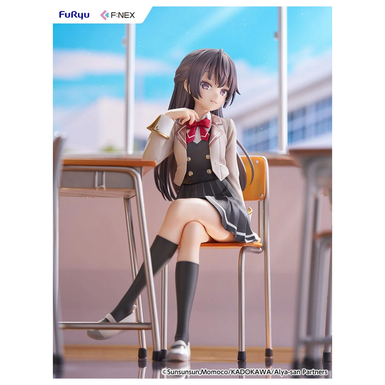 Alya Sometimes Hides Her Feelings in Russian F:Nex PVC socha 1/7 Yuki Suo 18 cm fotografii produktu