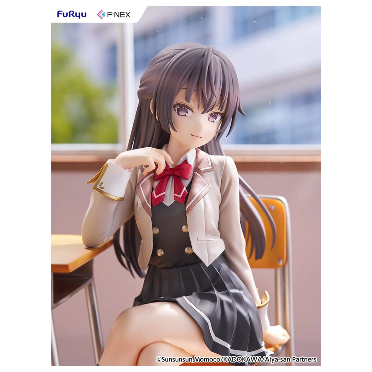 Alya Sometimes Hides Her Feelings in Russian F:Nex PVC socha 1/7 Yuki Suo 18 cm fotografii produktu
