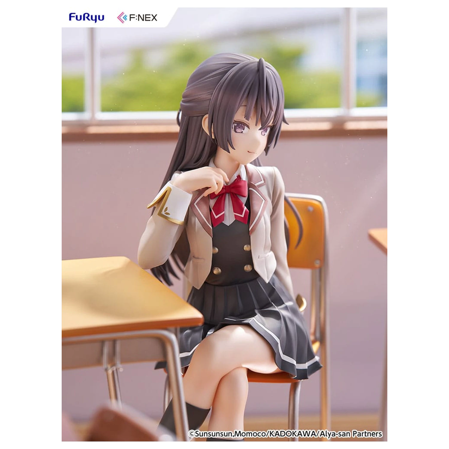 Alya Sometimes Hides Her Feelings in Russian F:Nex PVC socha 1/7 Yuki Suo 18 cm fotografii produktu