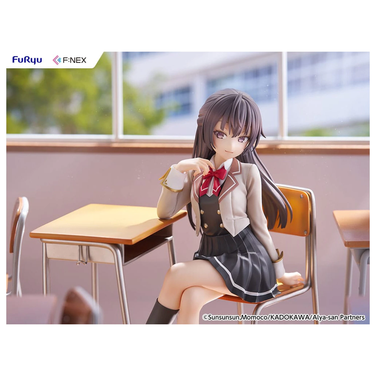 Alya Sometimes Hides Her Feelings in Russian F:Nex PVC socha 1/7 Yuki Suo 18 cm fotografii produktu