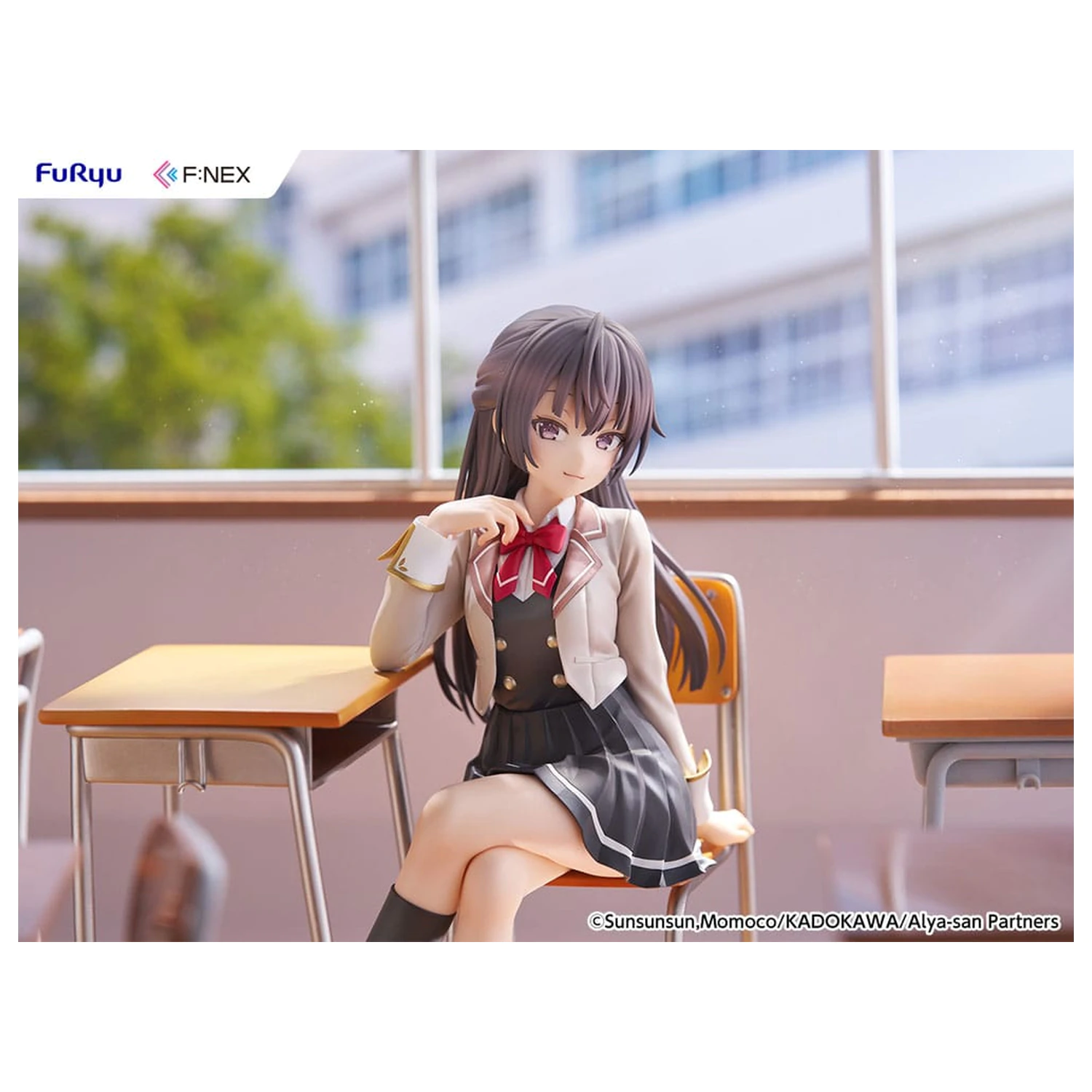 Alya Sometimes Hides Her Feelings in Russian F:Nex PVC socha 1/7 Yuki Suo 18 cm fotografii produktu