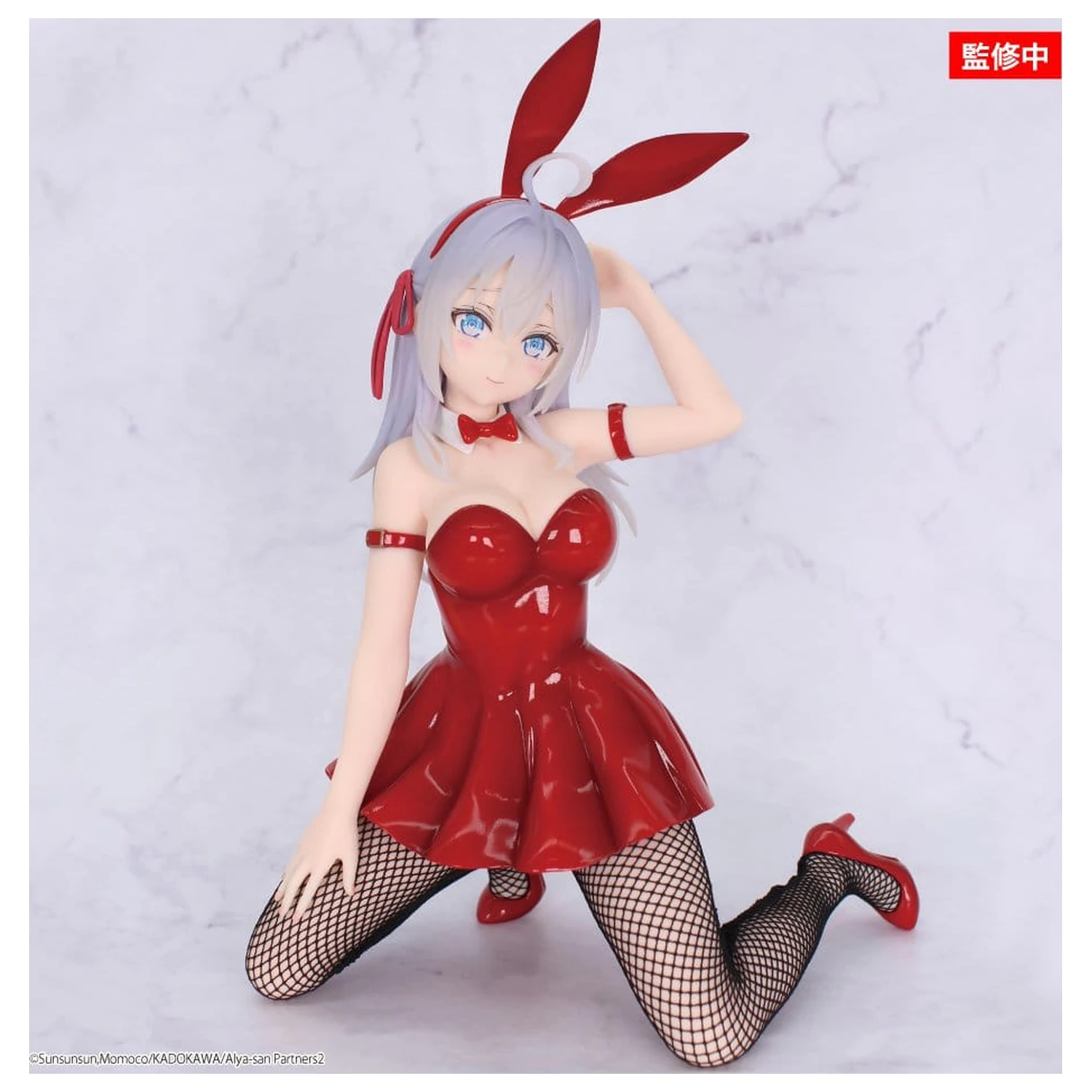 Alya Sometimes Hides Her Feelings in Russian One-Seventh Carat PVC Soška 1/7 Alya Bunny Red Ver. 17 cm fotografii produktu
