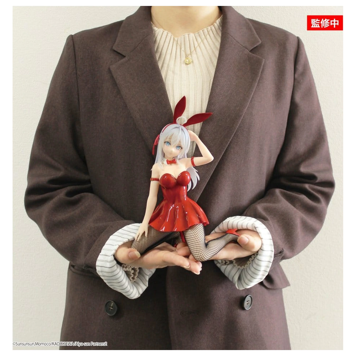 Alya Sometimes Hides Her Feelings in Russian One-Seventh Carat PVC Soška 1/7 Alya Bunny Red Ver. 17 cm fotografii produktu