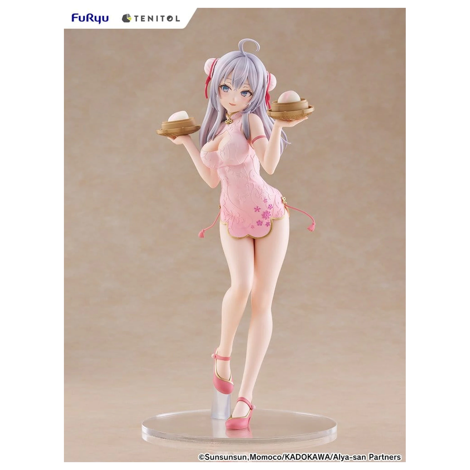 Alya Sometimes Hides Her Feelings in Russian Tenitol Tall PVC figurka Alya Cheongsam Ver. 29 cm fotografii produktu