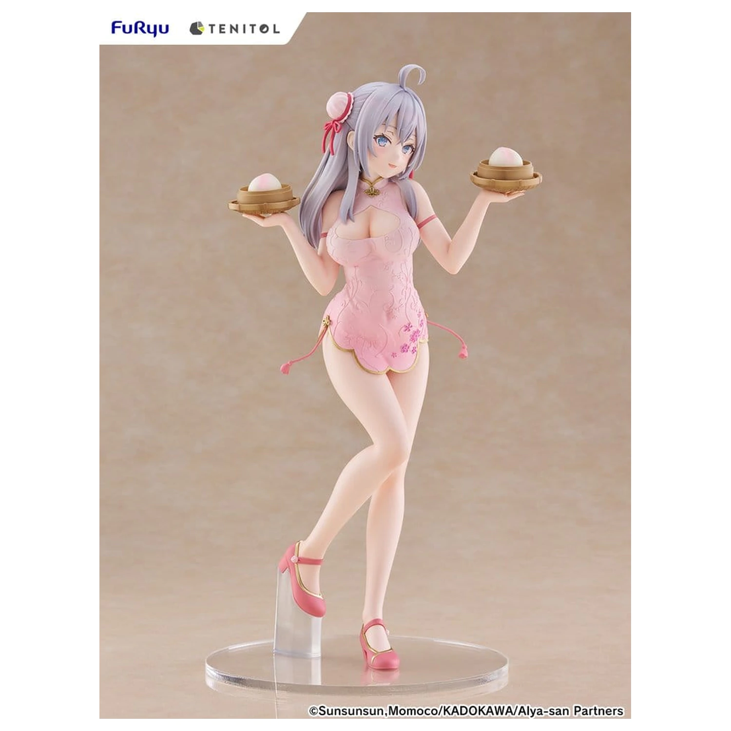 Alya Sometimes Hides Her Feelings in Russian Tenitol Tall PVC figurka Alya Cheongsam Ver. 29 cm fotografii produktu