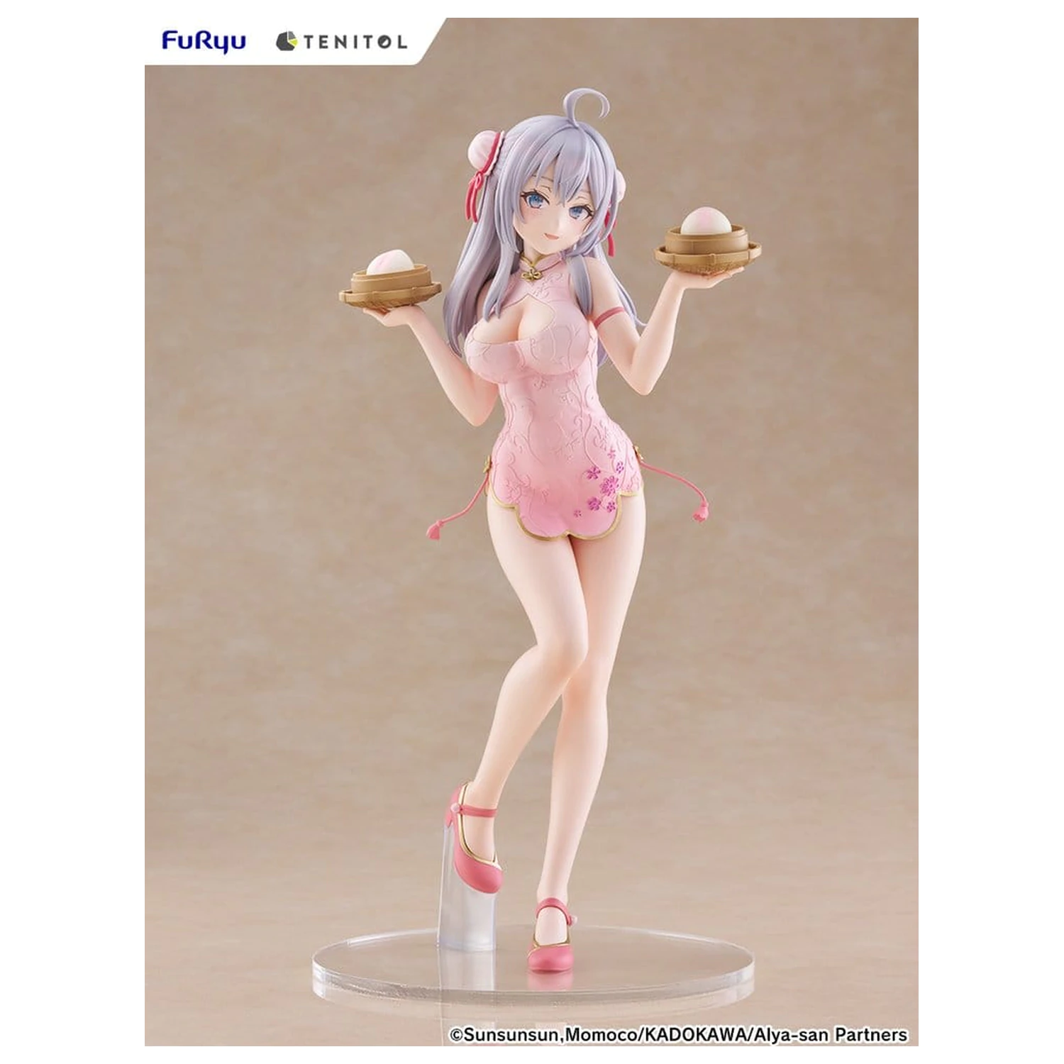 Alya Sometimes Hides Her Feelings in Russian Tenitol Tall PVC figurka Alya Cheongsam Ver. 29 cm fotografii produktu