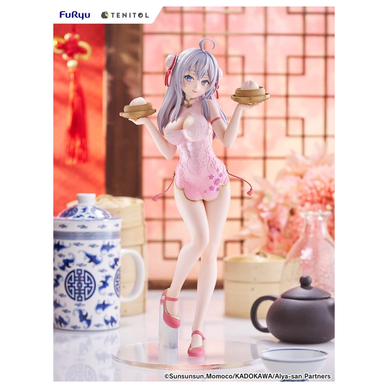 Alya Sometimes Hides Her Feelings in Russian Tenitol Tall PVC figurka Alya Cheongsam Ver. 29 cm fotografii produktu
