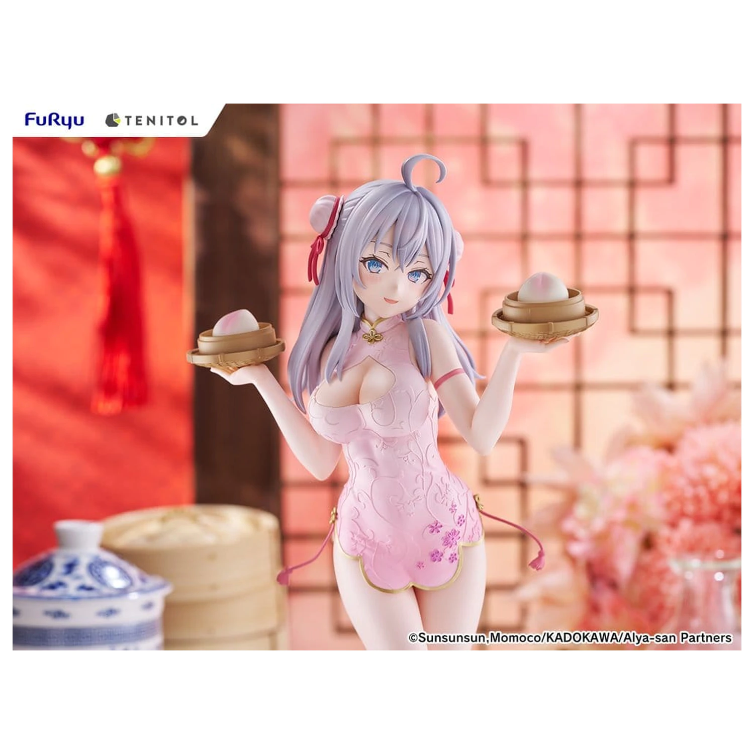 Alya Sometimes Hides Her Feelings in Russian Tenitol Tall PVC figurka Alya Cheongsam Ver. 29 cm fotografii produktu
