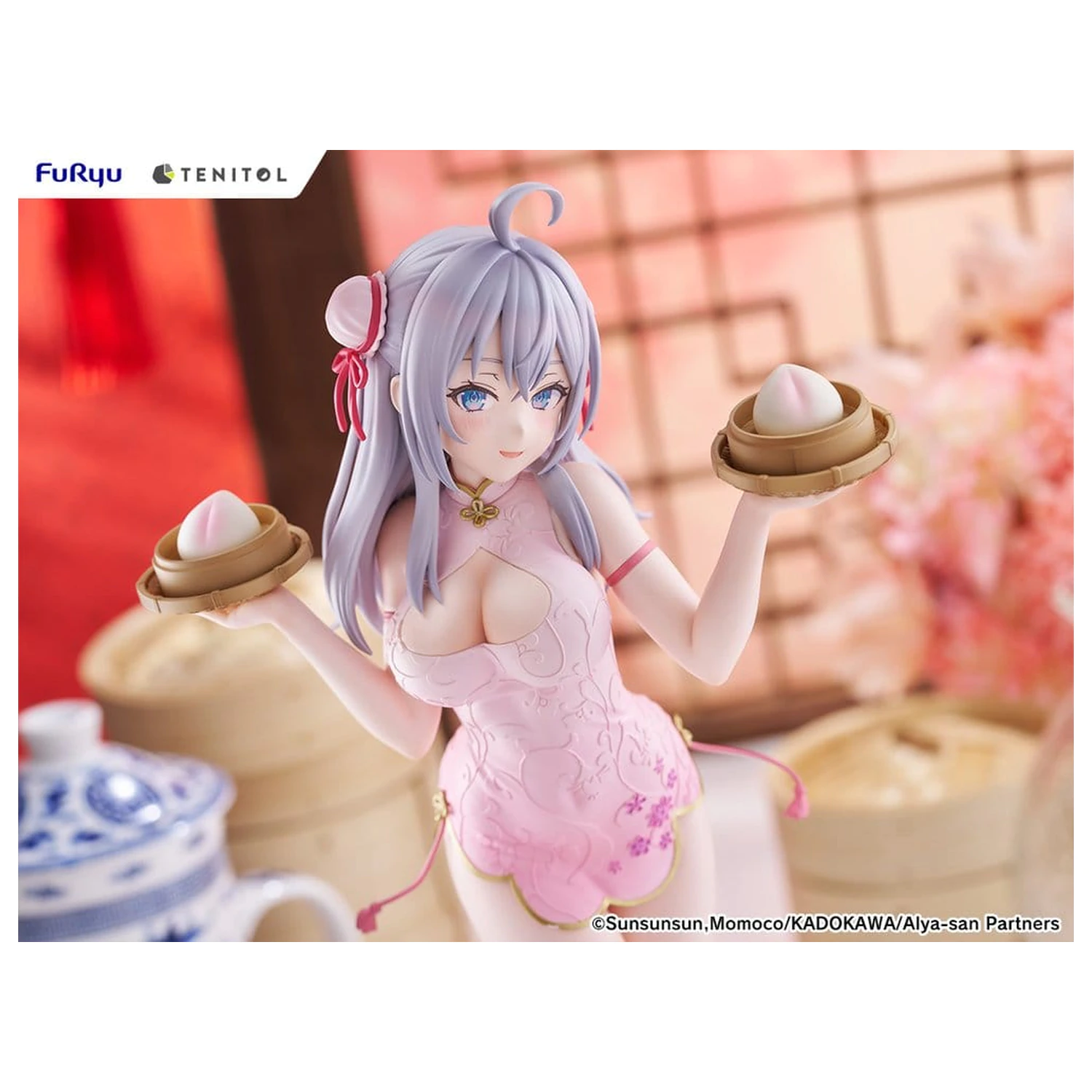Alya Sometimes Hides Her Feelings in Russian Tenitol Tall PVC figurka Alya Cheongsam Ver. 29 cm fotografii produktu