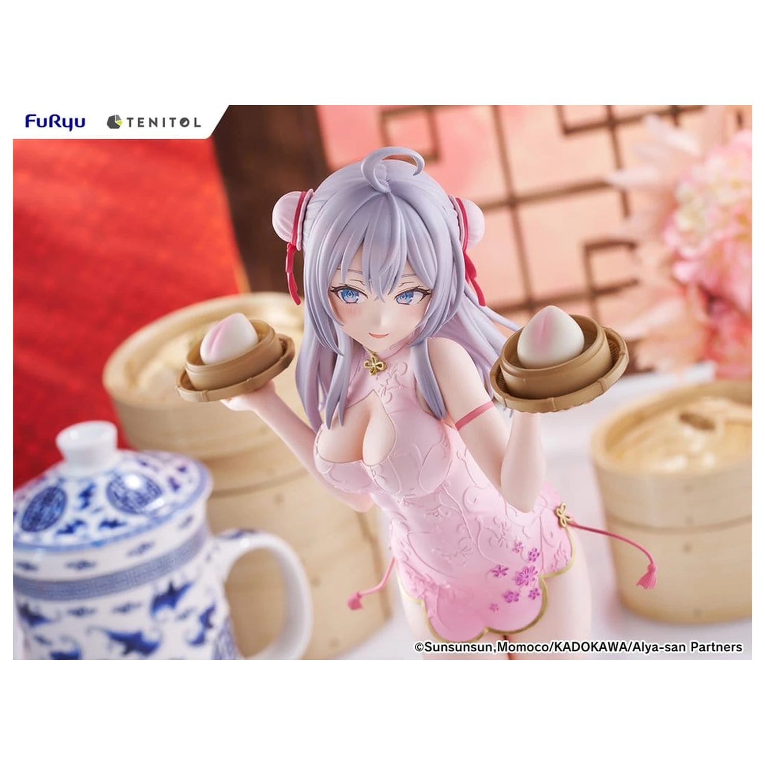 Alya Sometimes Hides Her Feelings in Russian Tenitol Tall PVC figurka Alya Cheongsam Ver. 29 cm fotografii produktu