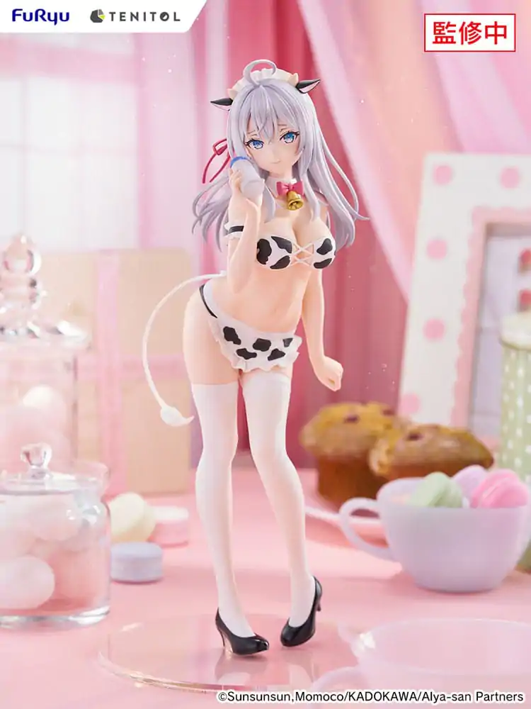 Alya Sometimes Hides Her Feelings in Russian Tenitol Tall PVC socha Alya Cow Costume Ver. 29 cm fotografii produktu