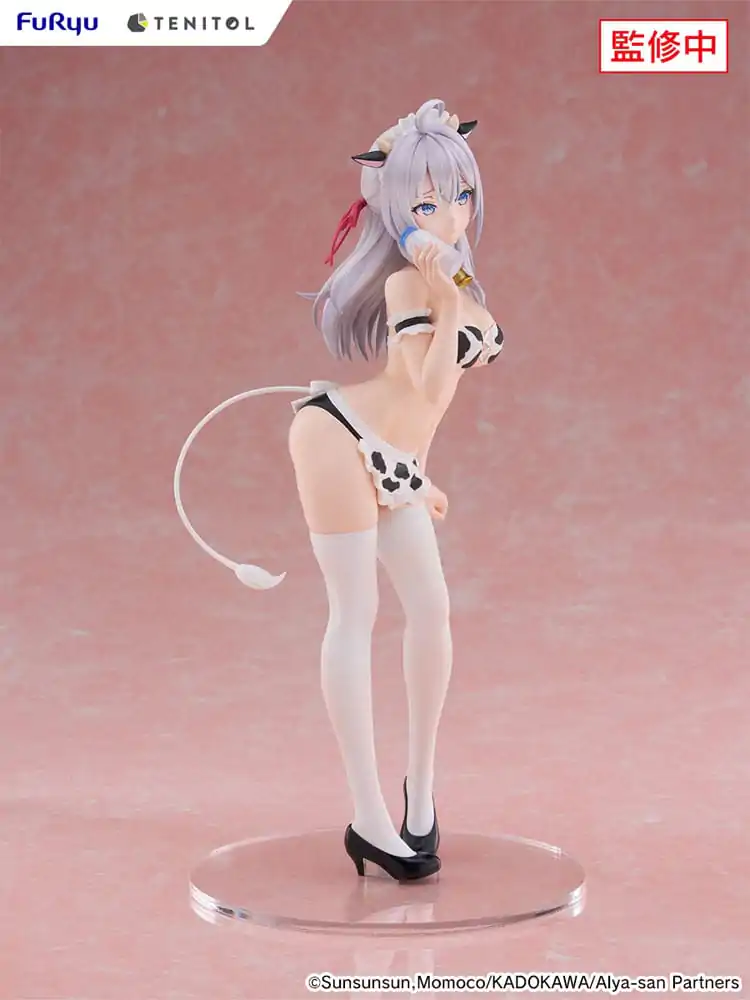Alya Sometimes Hides Her Feelings in Russian Tenitol Tall PVC socha Alya Cow Costume Ver. 29 cm fotografii produktu