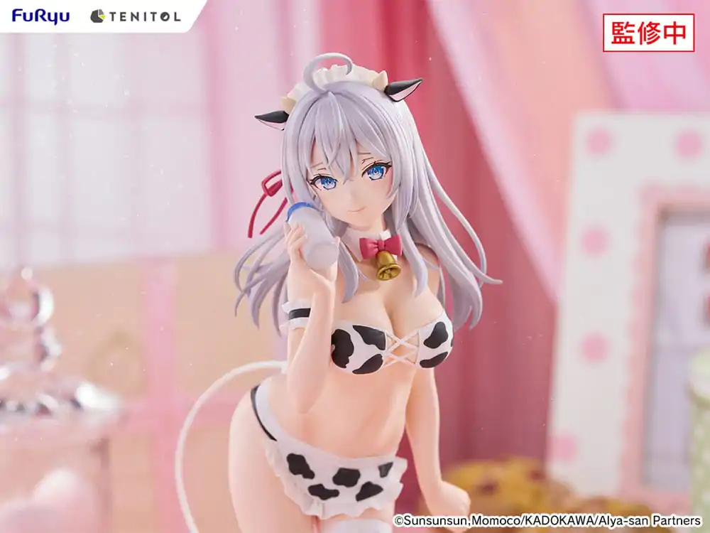 Alya Sometimes Hides Her Feelings in Russian Tenitol Tall PVC socha Alya Cow Costume Ver. 29 cm fotografii produktu