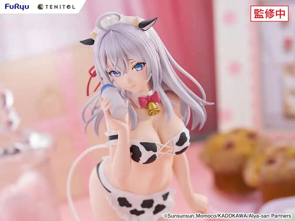 Alya Sometimes Hides Her Feelings in Russian Tenitol Tall PVC socha Alya Cow Costume Ver. 29 cm fotografii produktu