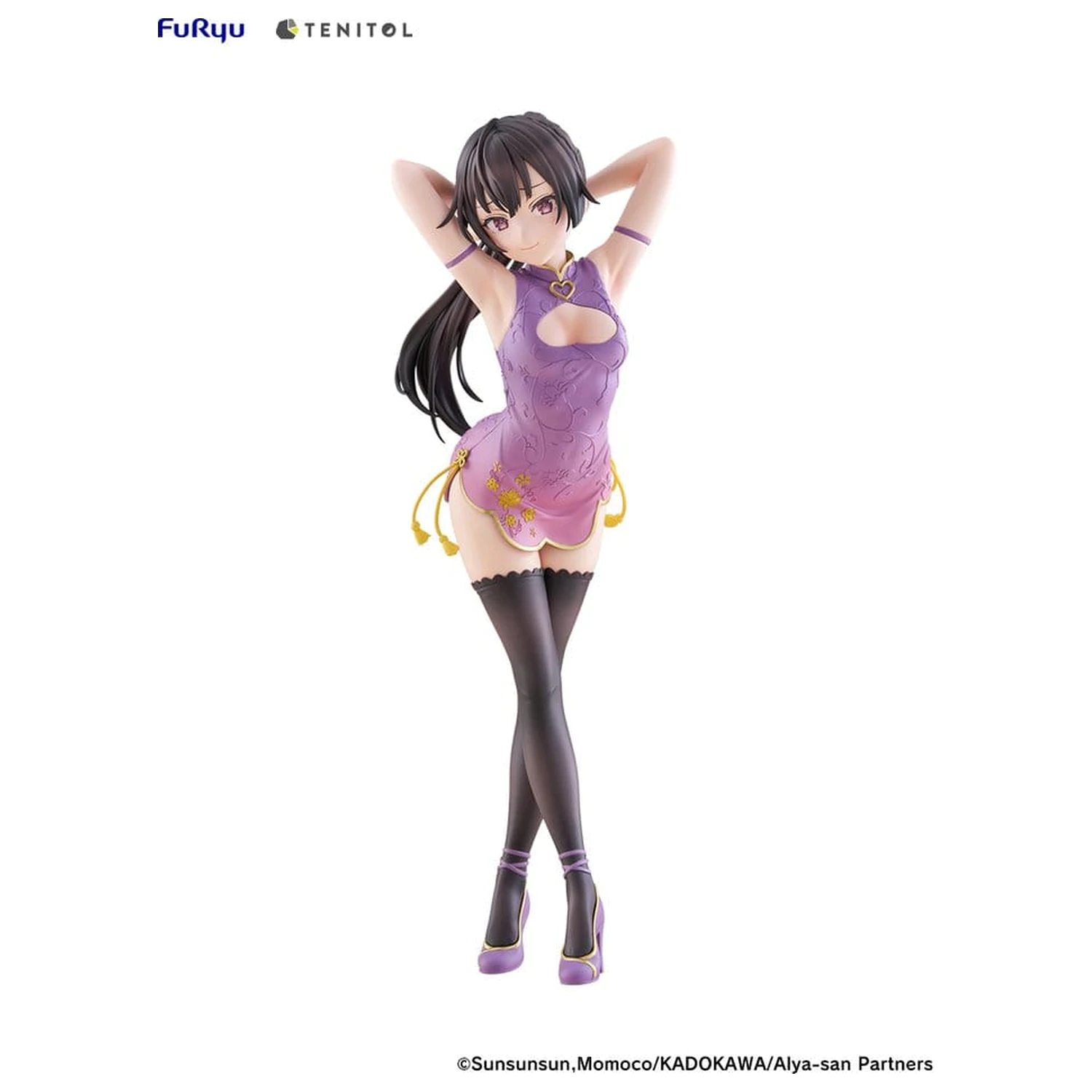 Alya Sometimes Hides Her Feelings in Russian Tenitol Tall PVC figurka Yuki Suou Cheongsam Ver. 28 cm fotografii produktu