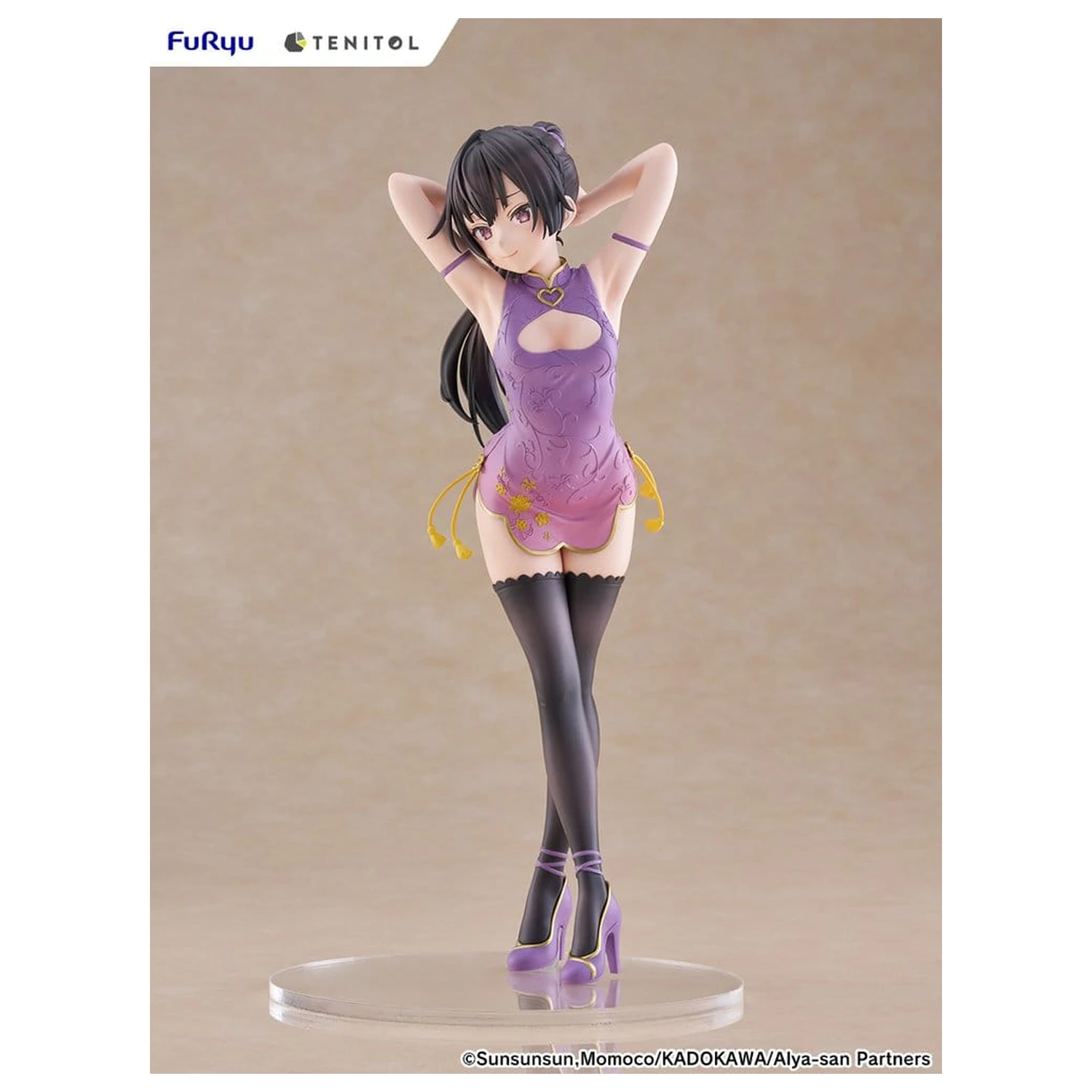 Alya Sometimes Hides Her Feelings in Russian Tenitol Tall PVC figurka Yuki Suou Cheongsam Ver. 28 cm fotografii produktu