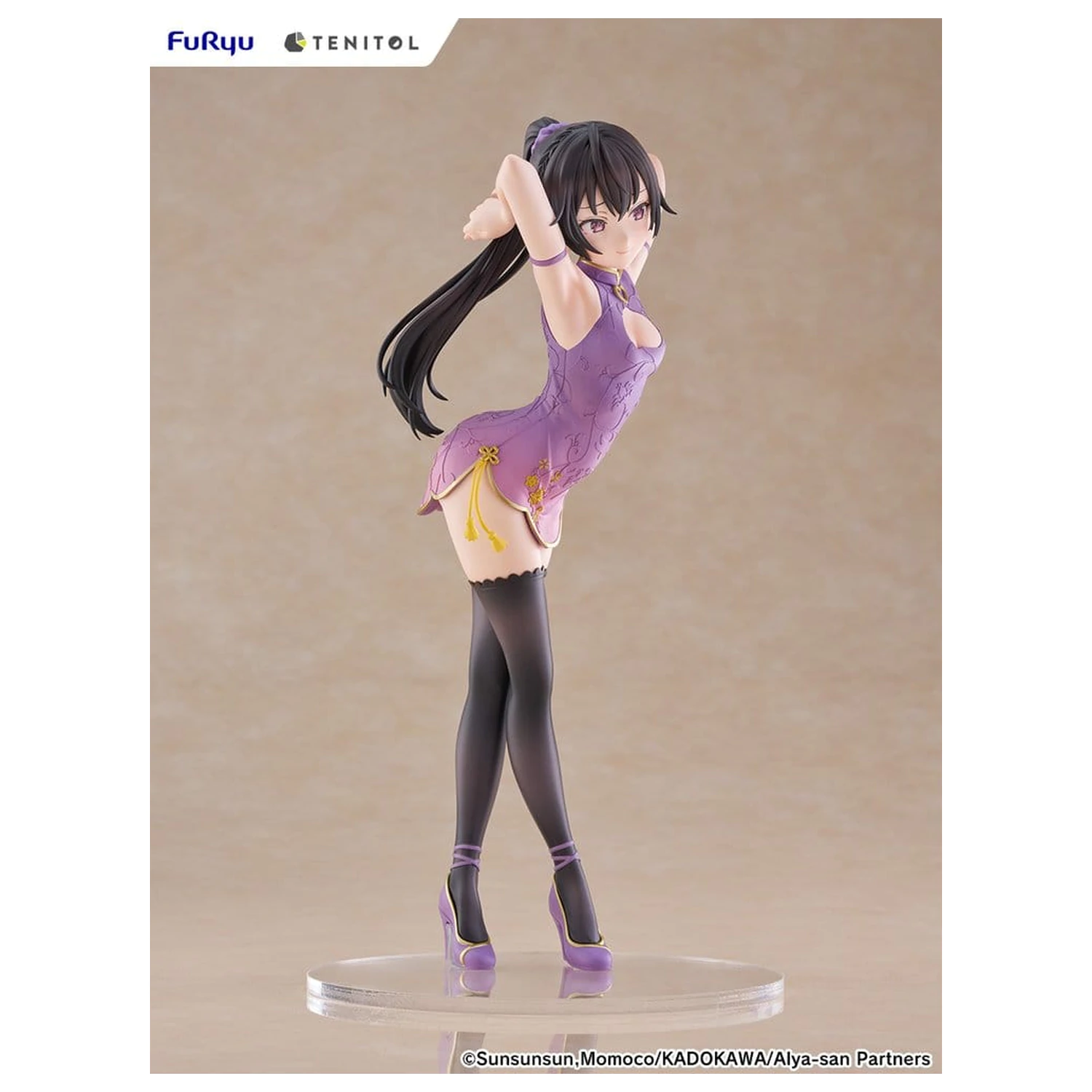 Alya Sometimes Hides Her Feelings in Russian Tenitol Tall PVC figurka Yuki Suou Cheongsam Ver. 28 cm fotografii produktu