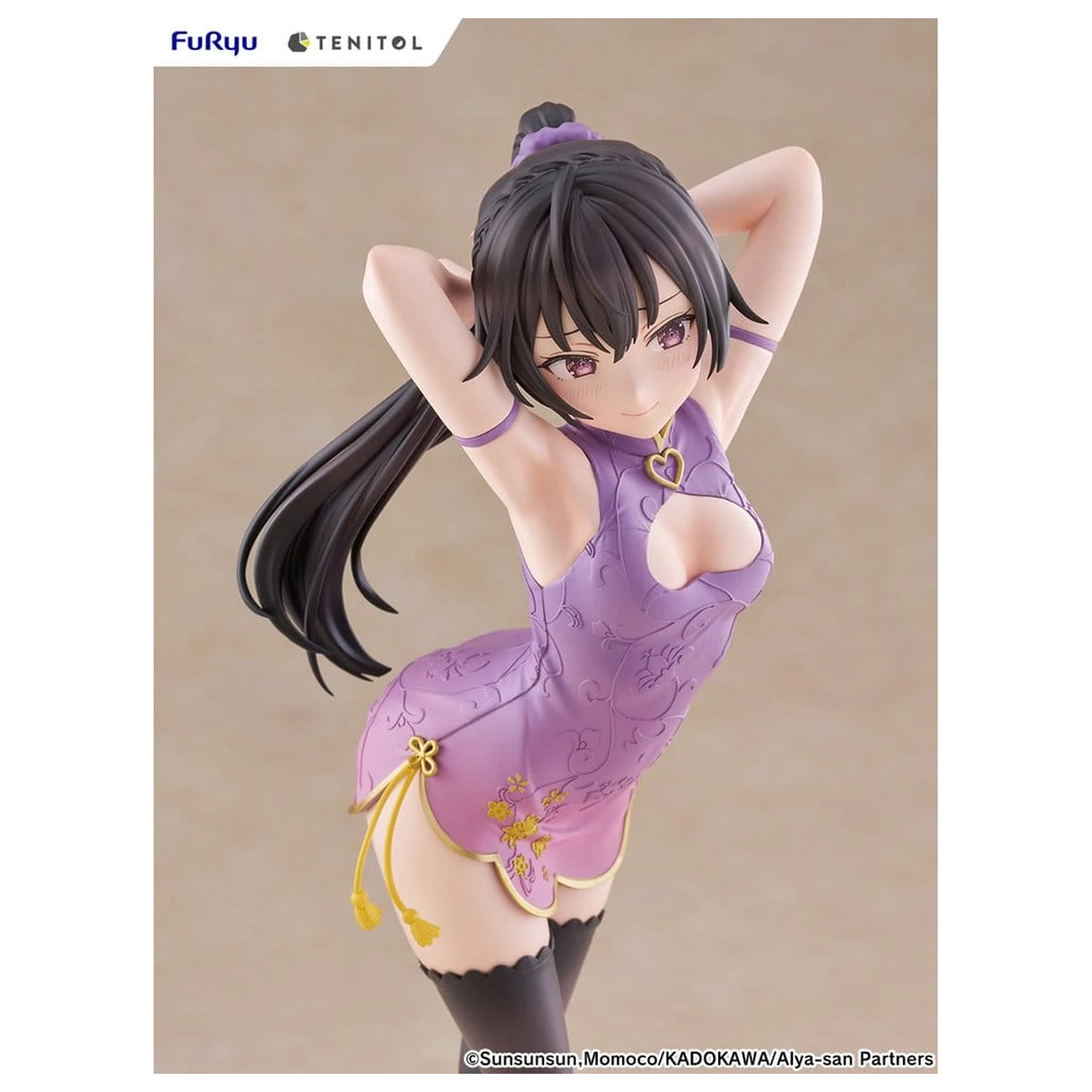 Alya Sometimes Hides Her Feelings in Russian Tenitol Tall PVC figurka Yuki Suou Cheongsam Ver. 28 cm fotografii produktu
