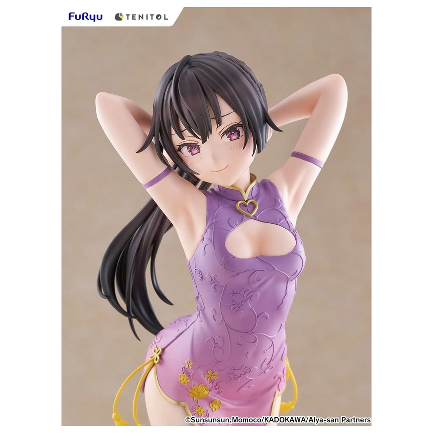 Alya Sometimes Hides Her Feelings in Russian Tenitol Tall PVC figurka Yuki Suou Cheongsam Ver. 28 cm fotografii produktu