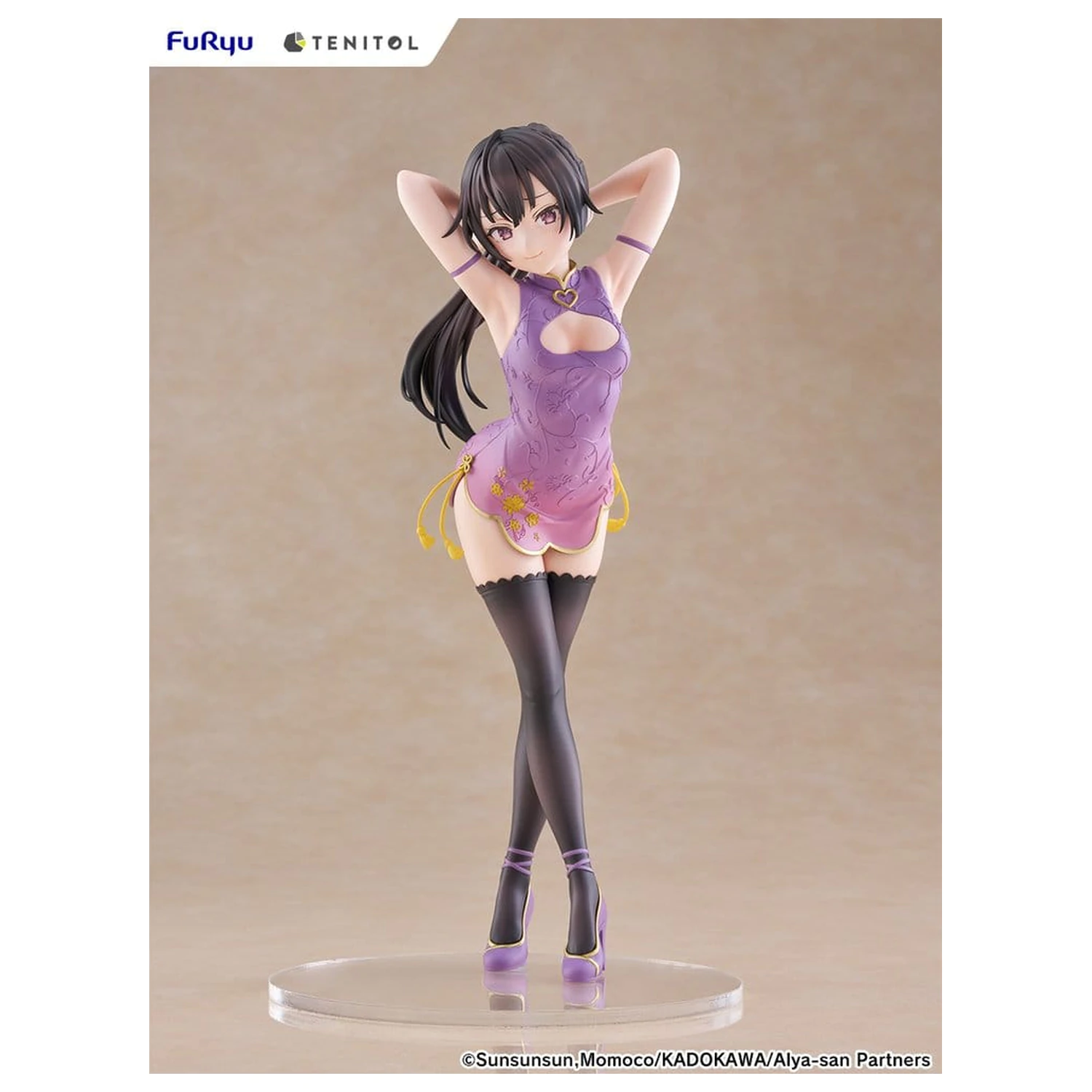 Alya Sometimes Hides Her Feelings in Russian Tenitol Tall PVC figurka Yuki Suou Cheongsam Ver. 28 cm fotografii produktu