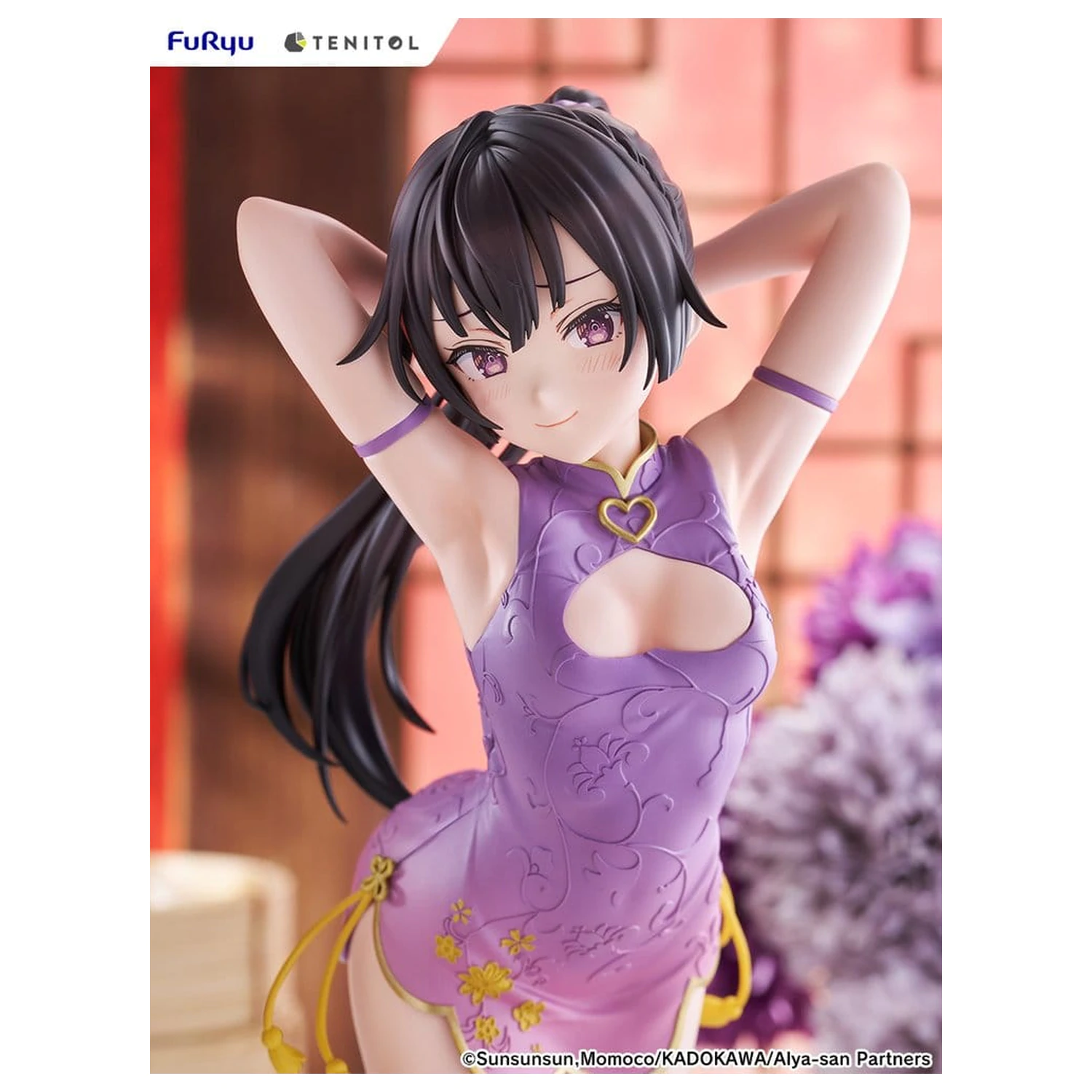 Alya Sometimes Hides Her Feelings in Russian Tenitol Tall PVC figurka Yuki Suou Cheongsam Ver. 28 cm fotografii produktu